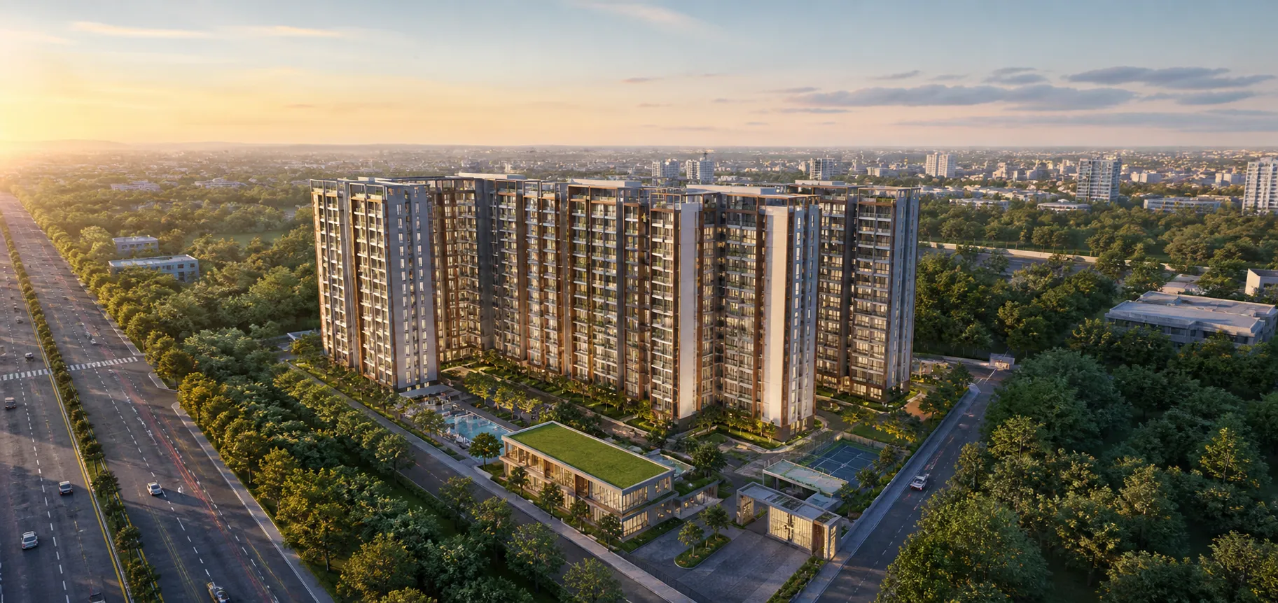Sattva Urbana Night View Sattva Urbana Night View