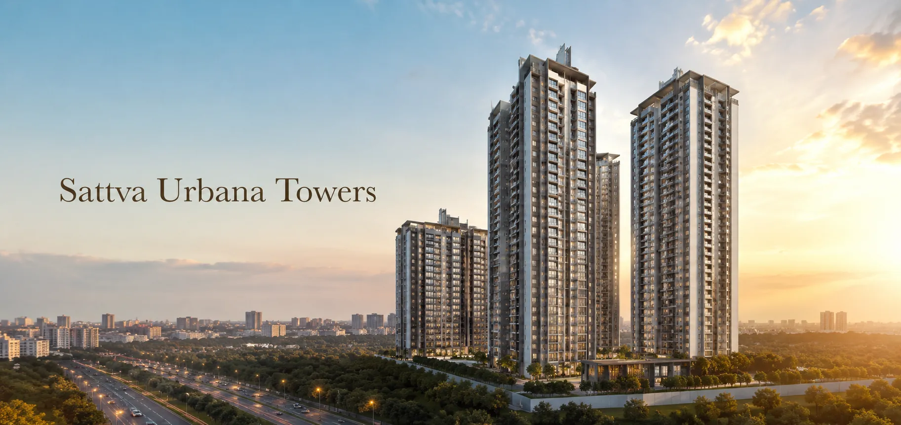 Sattva Urbana Tower View Sattva Urbana Tower View